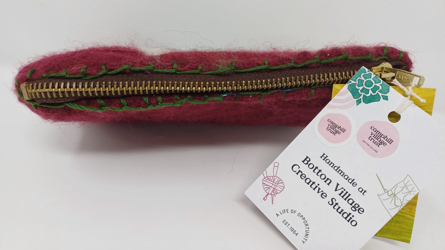 Handmade Felted Purse