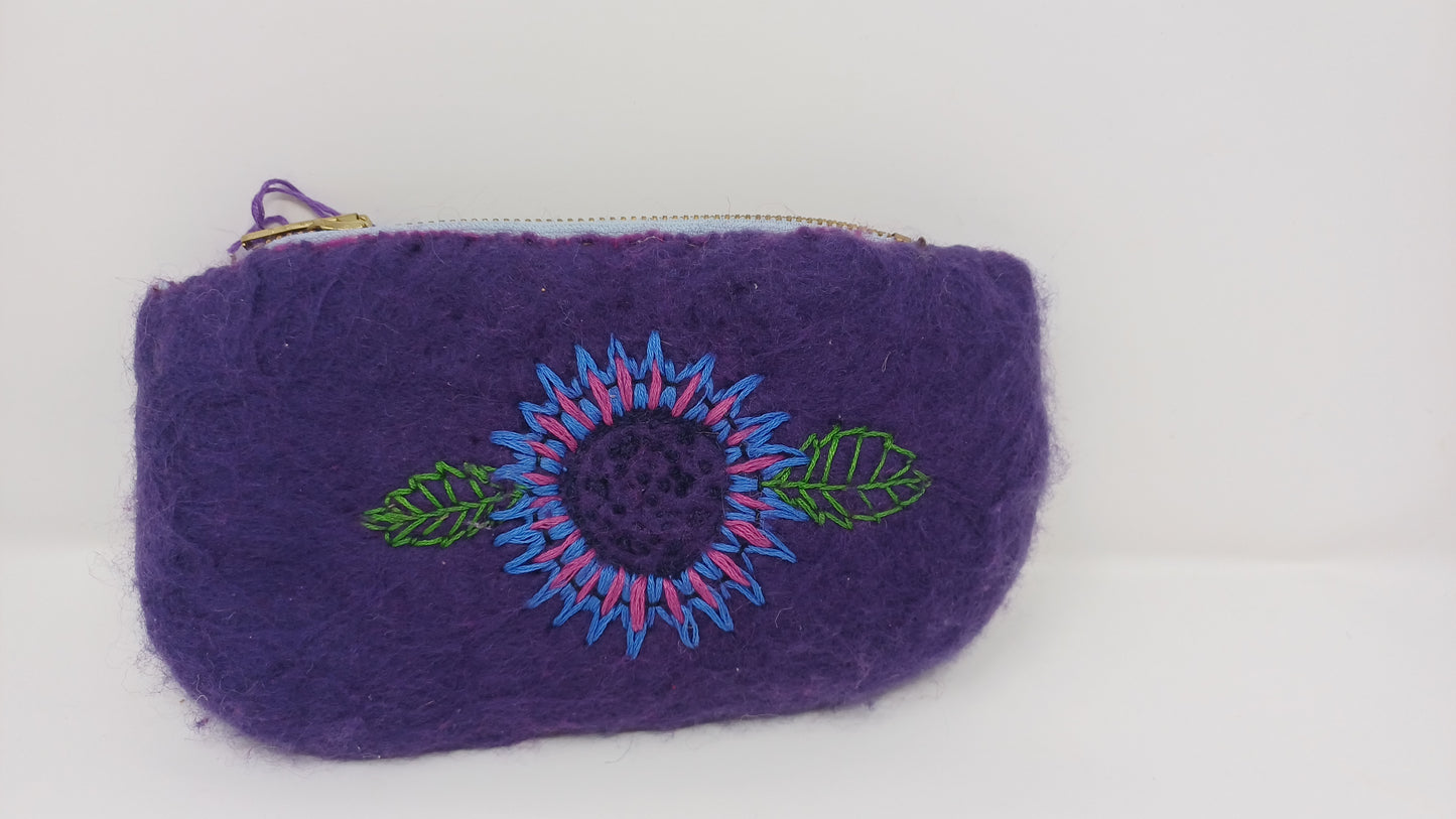 Handmade Felted Purse