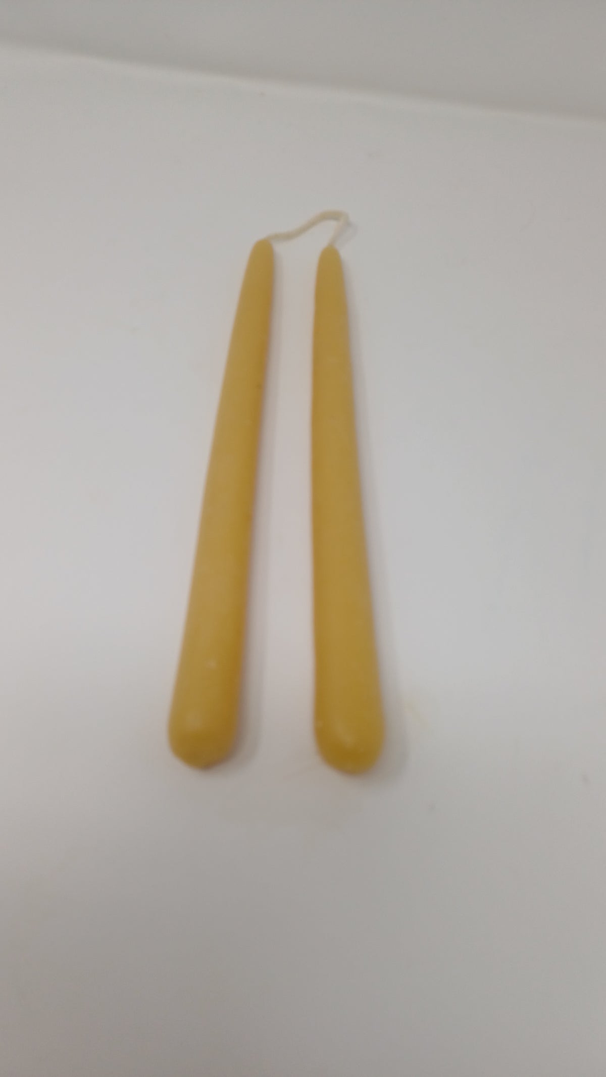 Large Beeswax Taper Candles