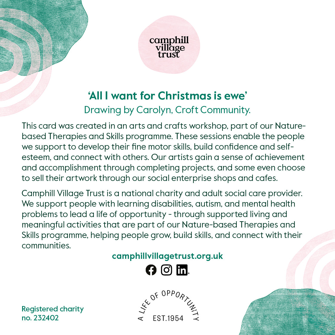 All I want for Christmas is Ewe- Christmas Cards