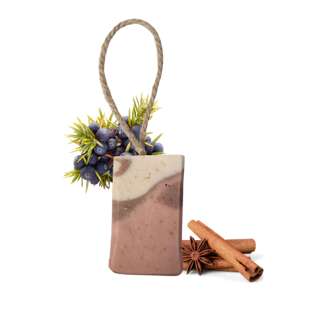 Mulled Wine Soap On A Rope 100g- Christmas Soap