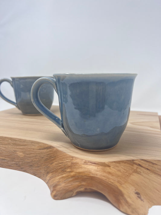 Light Blue Handmade Stoneware Mug