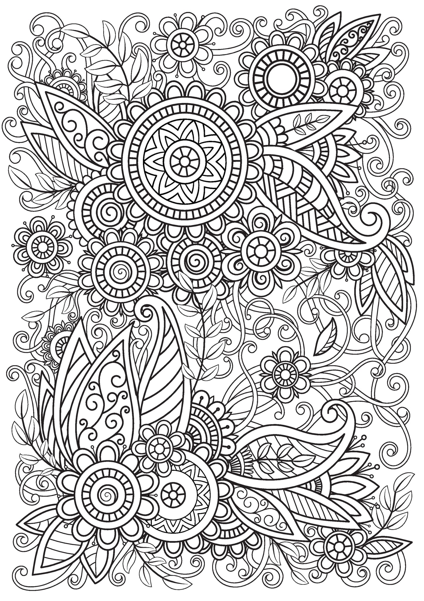 Colouring Book, General Mindful Illustrations