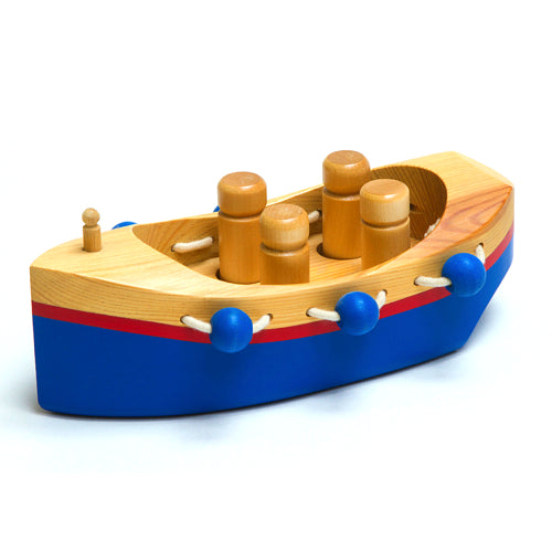 Soft Wood Lifeboat Toy