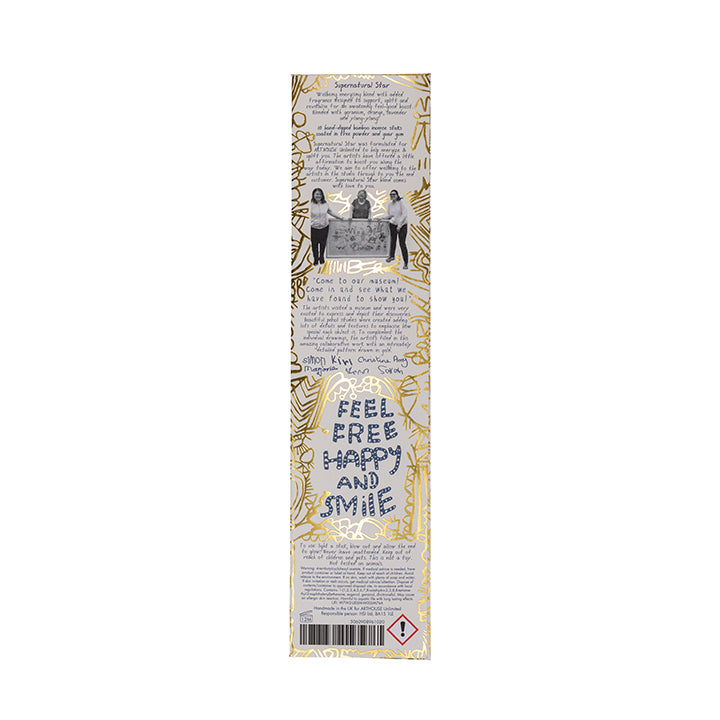 ARTHOUSE Supernatural Star Incense – Energising Blend