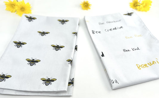 Bee Tea towels