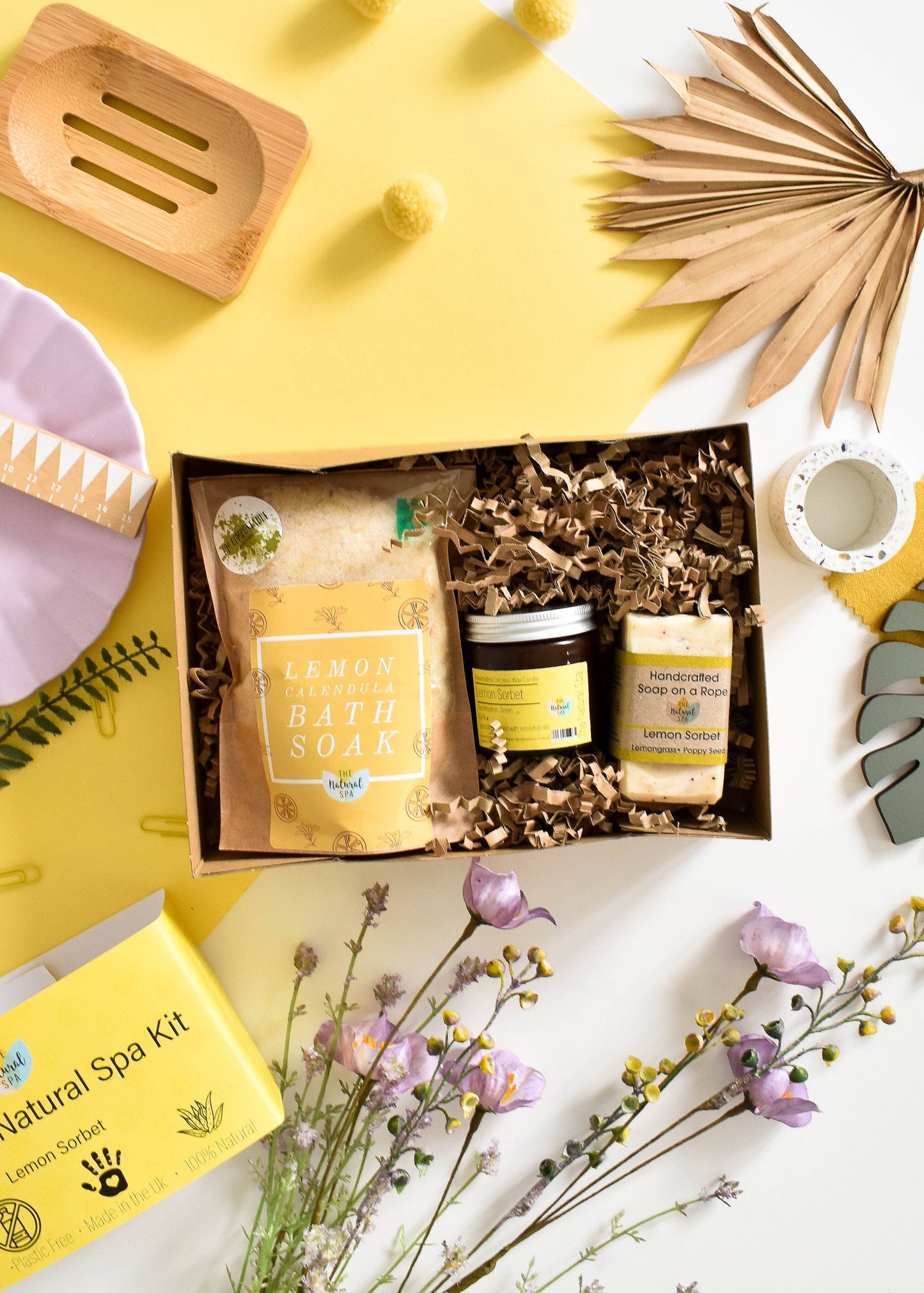 Lemon Sorbet At Home Spa Gift Set