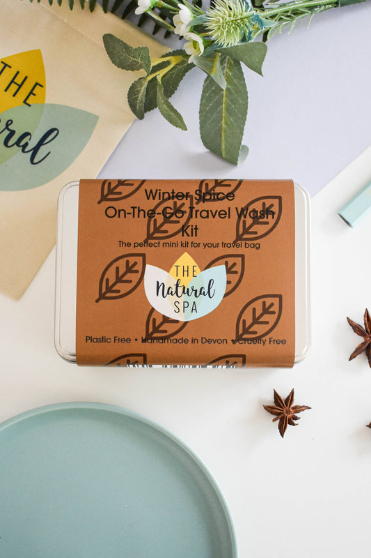 Winter Spice Mini "On-The-Go" Travel Wash kit gift set