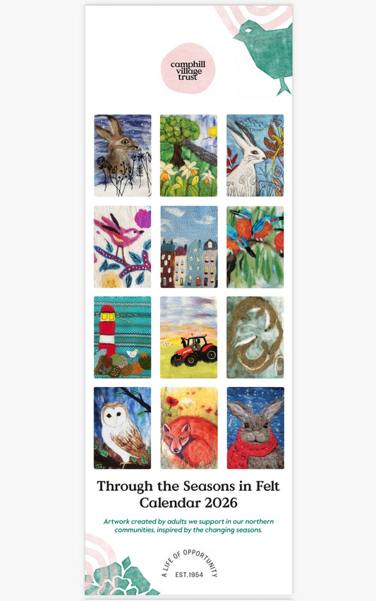 Through the Seasons in Felt- 2026 Calendar