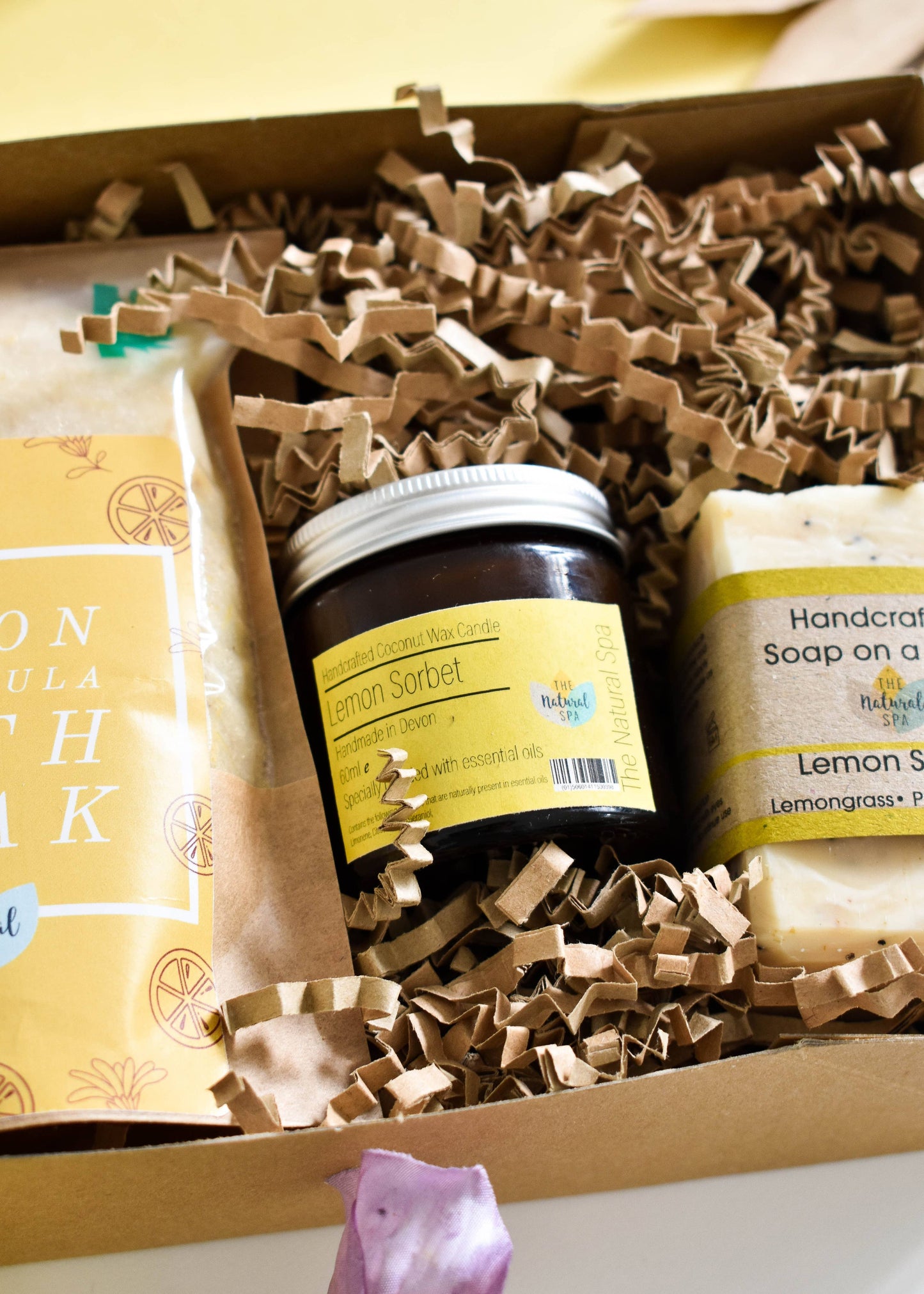 Lemon Sorbet At Home Spa Gift Set