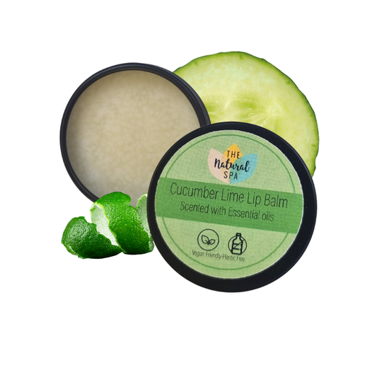 Cucumber Lime All Natural Lip Balm Vegan Friendly