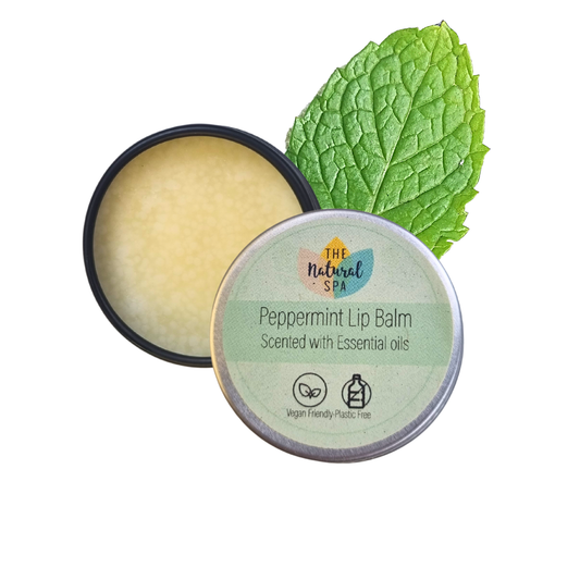 Peppermint All Natural Lip Balm - Vegan-Friendly