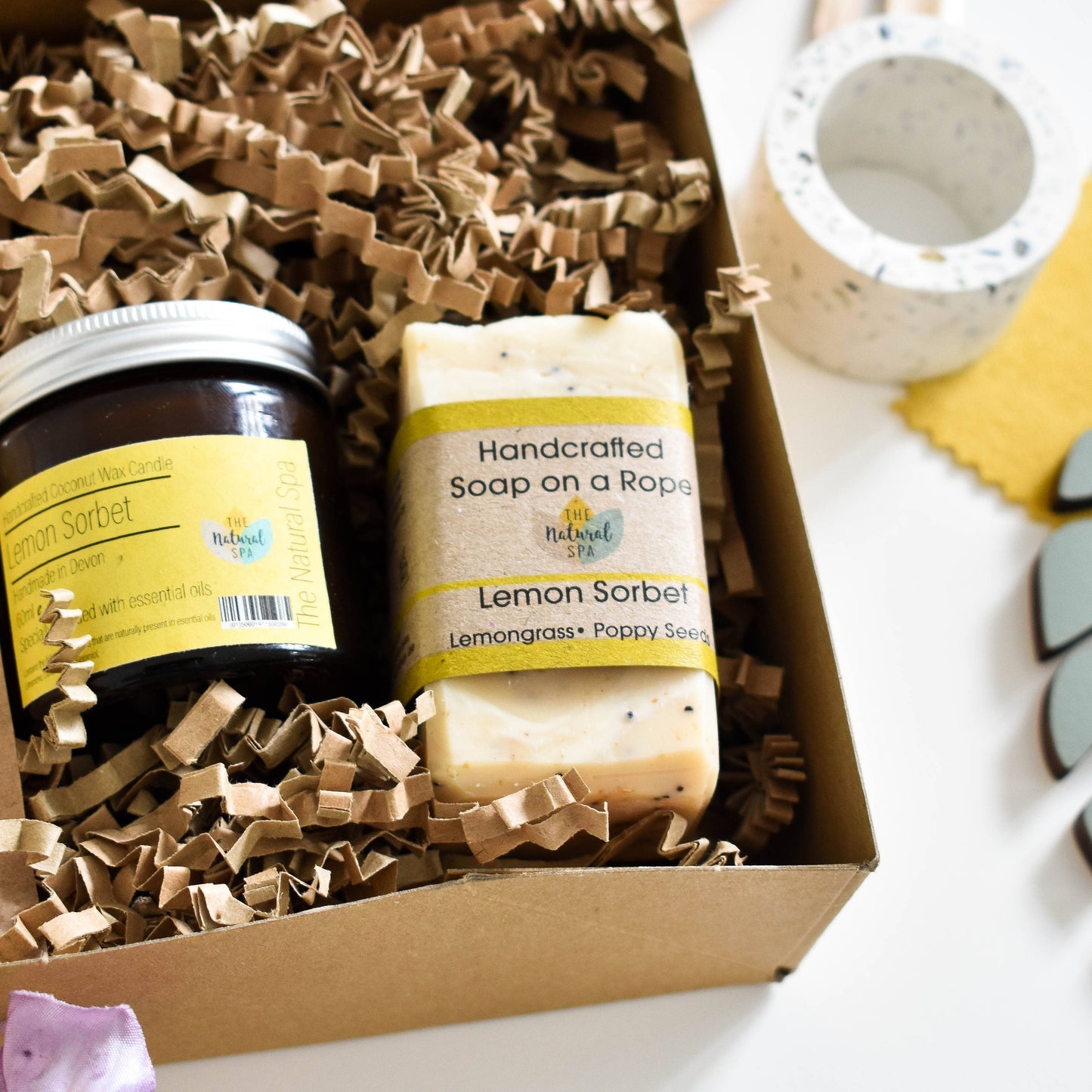 Lemon Sorbet At Home Spa Gift Set