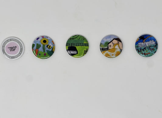 70 Years of Camphill Village Trust Celebration Badges