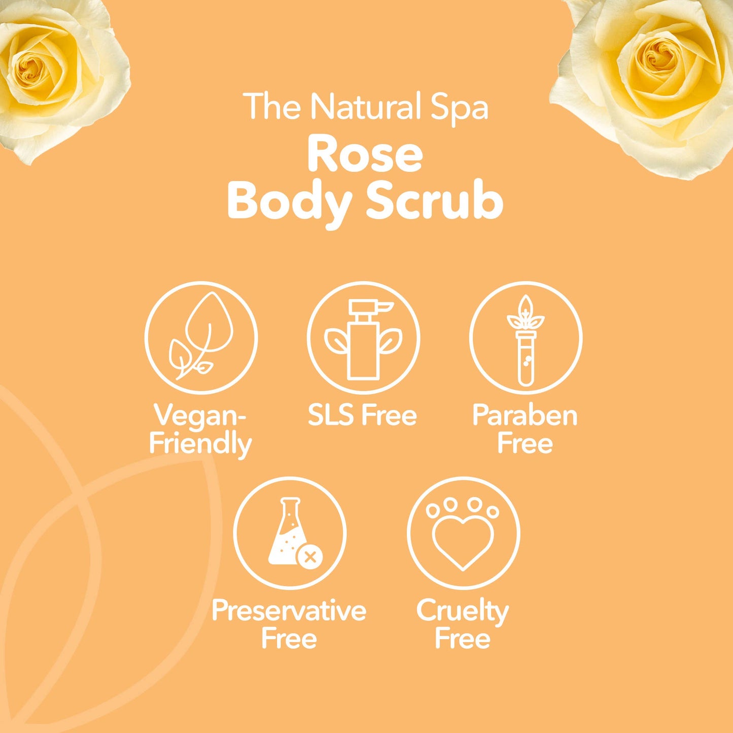 Rose Geranium 200g Body Scrub - Exfoliator - Vegan Skincare