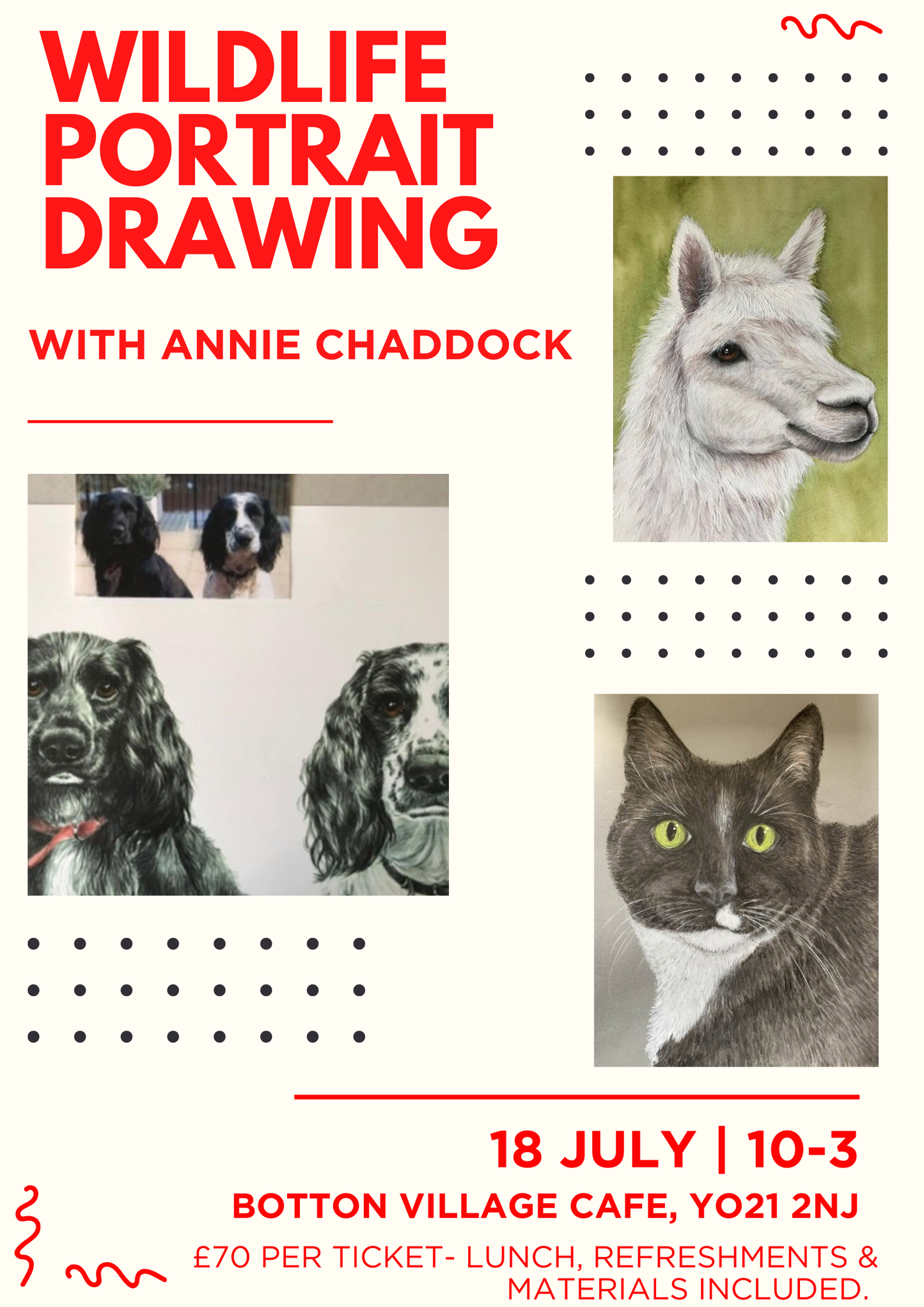 Wildlife Portrait Drawing