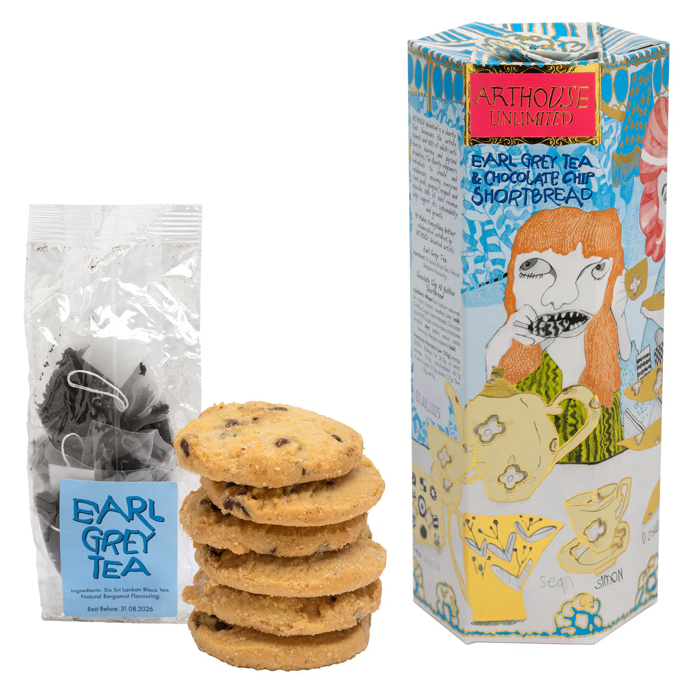 Tea & Biscuits- Earl Grey & Chocolate Chip