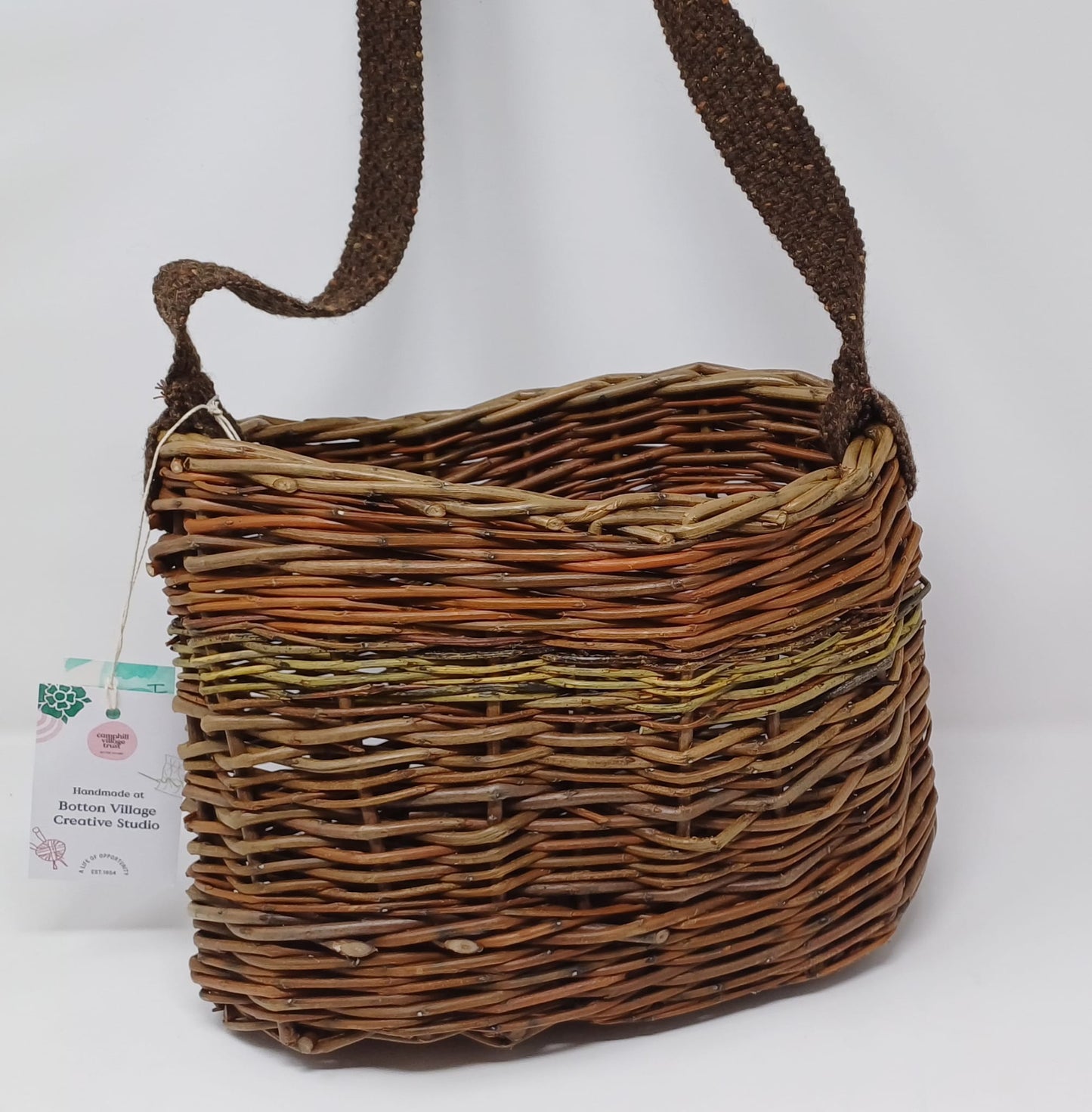 Woven Willow Foraging Bag