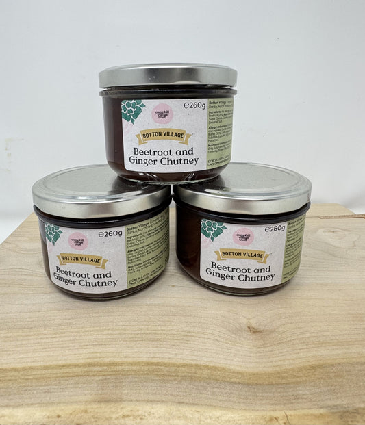 Beetroot and Ginger Chutney