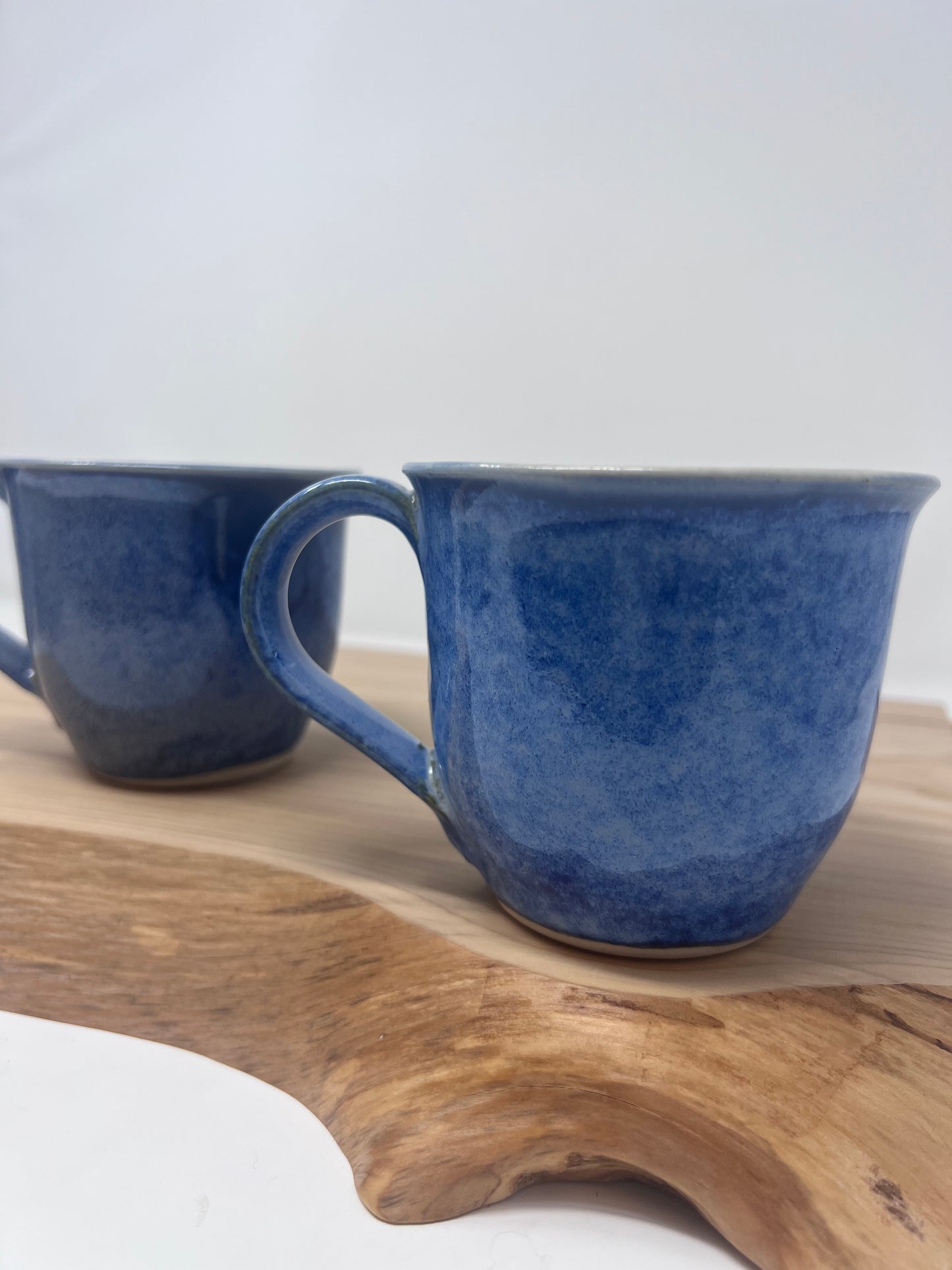 Handmade Stoneware Mug- Blue