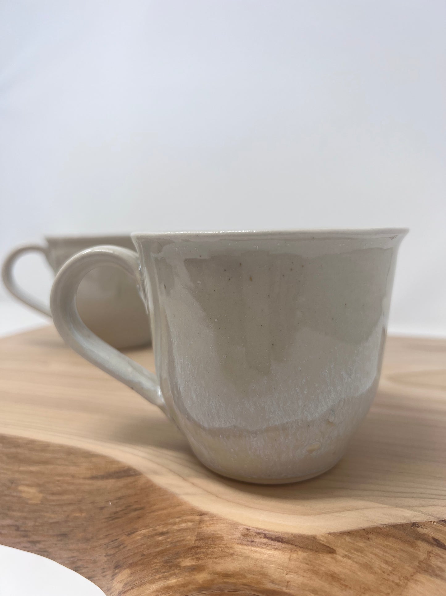 Handmade Stoneware Mug- Natural