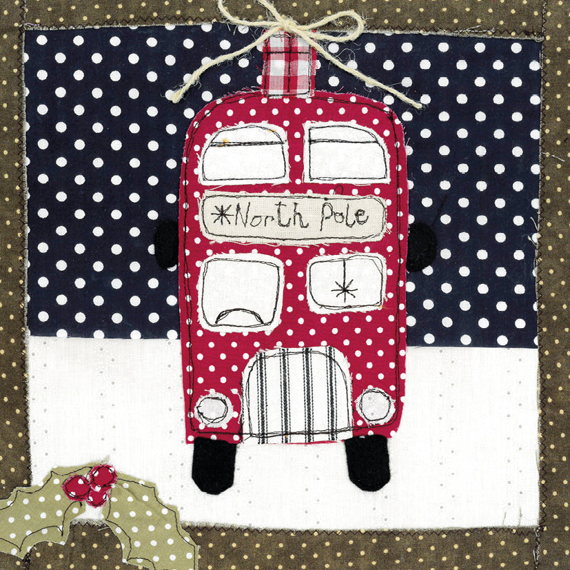 Festive Fabric Collages