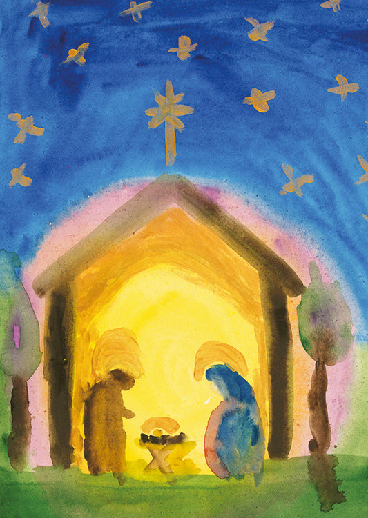 Nativity Card Design, pack of 10 cards