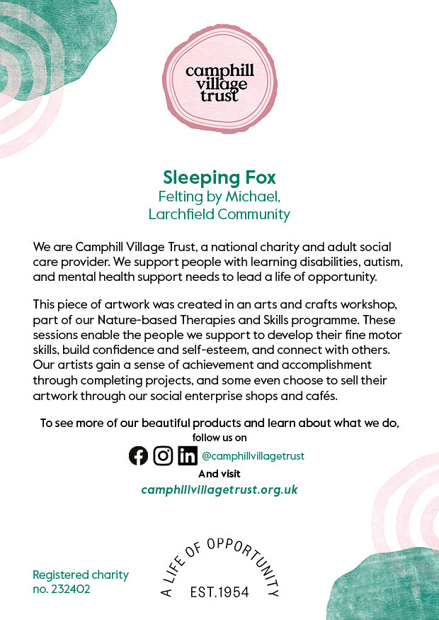 Pack of 12 Felt-work Flora & Fauna Greetings Cards