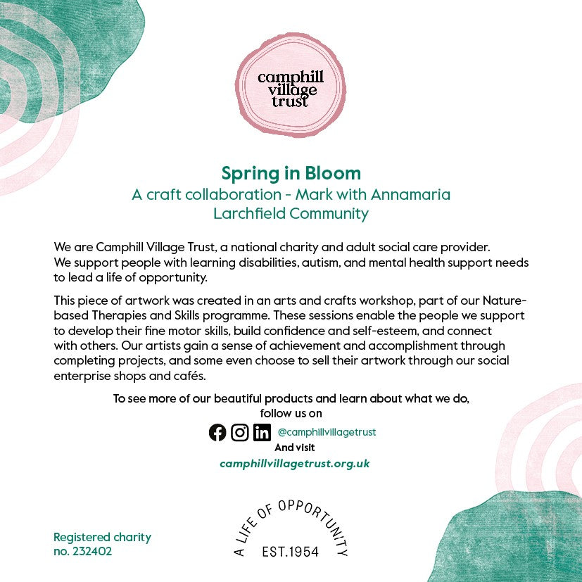 Five Larchfield Felt-work Cards