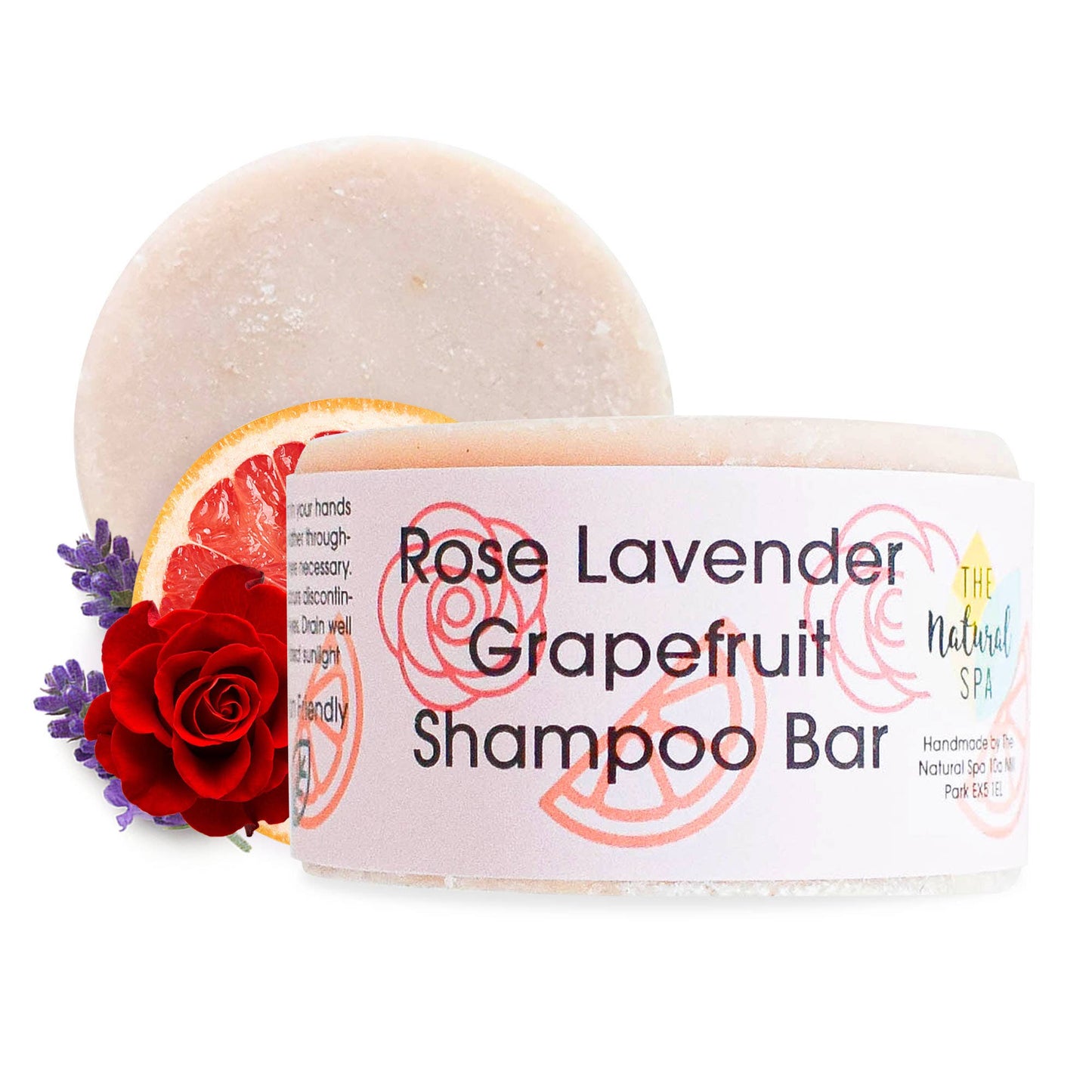 Rose, Lavender, Grapefruit Shampoo Bar