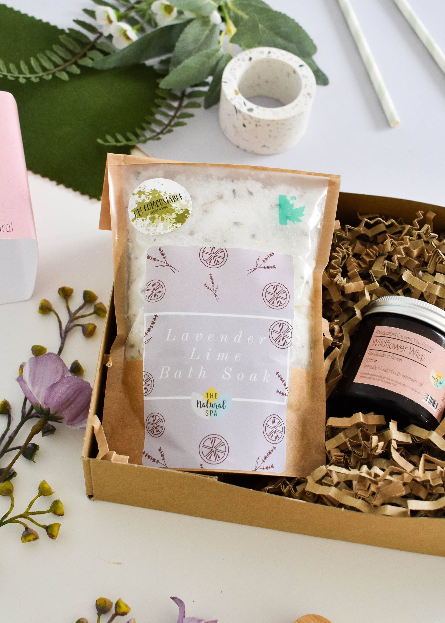 Wildflower Wisp At Home Spa Gift Set  - Pamper