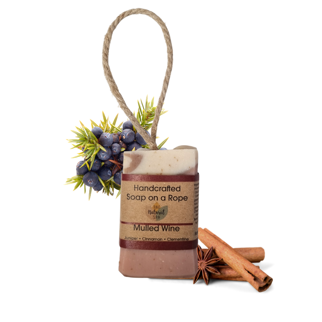 Mulled Wine Soap On A Rope 100g- Christmas Soap
