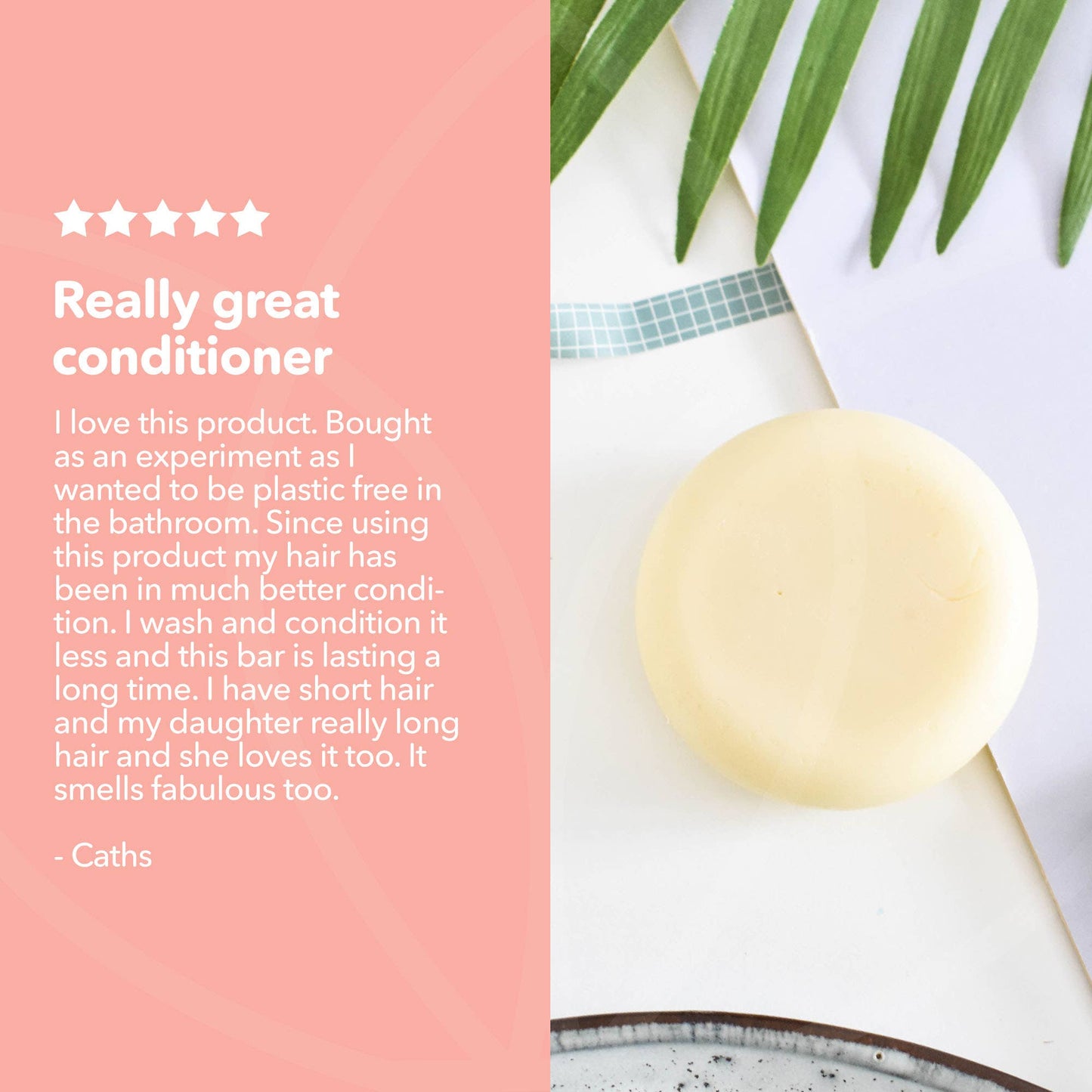 Patchouli Rose Conditioner bars for hair - Tangle free