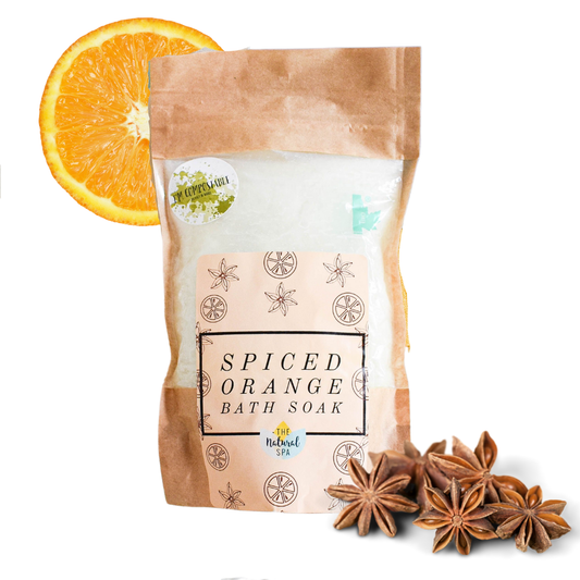 Spiced Orange  Bath Salts - Essential oil - Eco - vegan