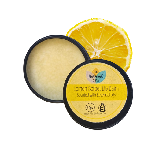 Lemon Sorbet All Natural Lip Balm - Vegan-Friendly