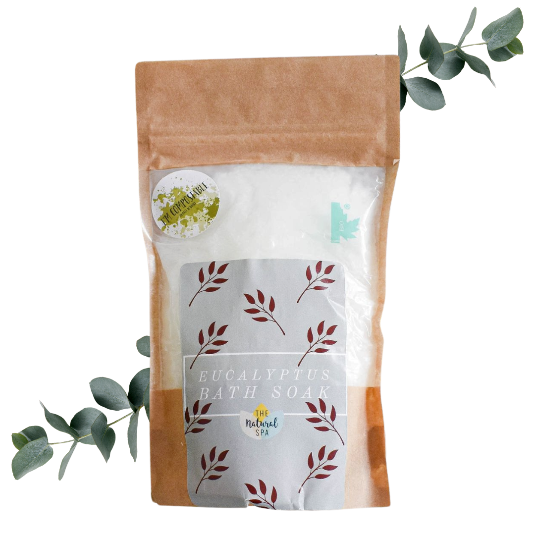 Spiced Orange or Lemon & Calendula Bath Soak - Biodegradable pouch - 225g
