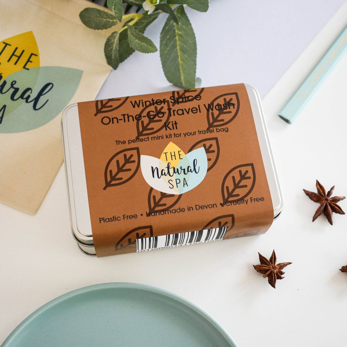 Winter Spice Mini "On-The-Go" Travel Wash kit gift set
