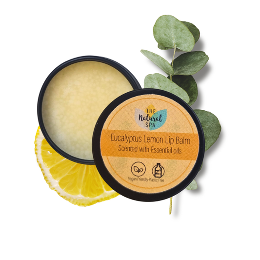 Lemon Eucalyptus  All Natural Lip Balm Vegan-Friendly