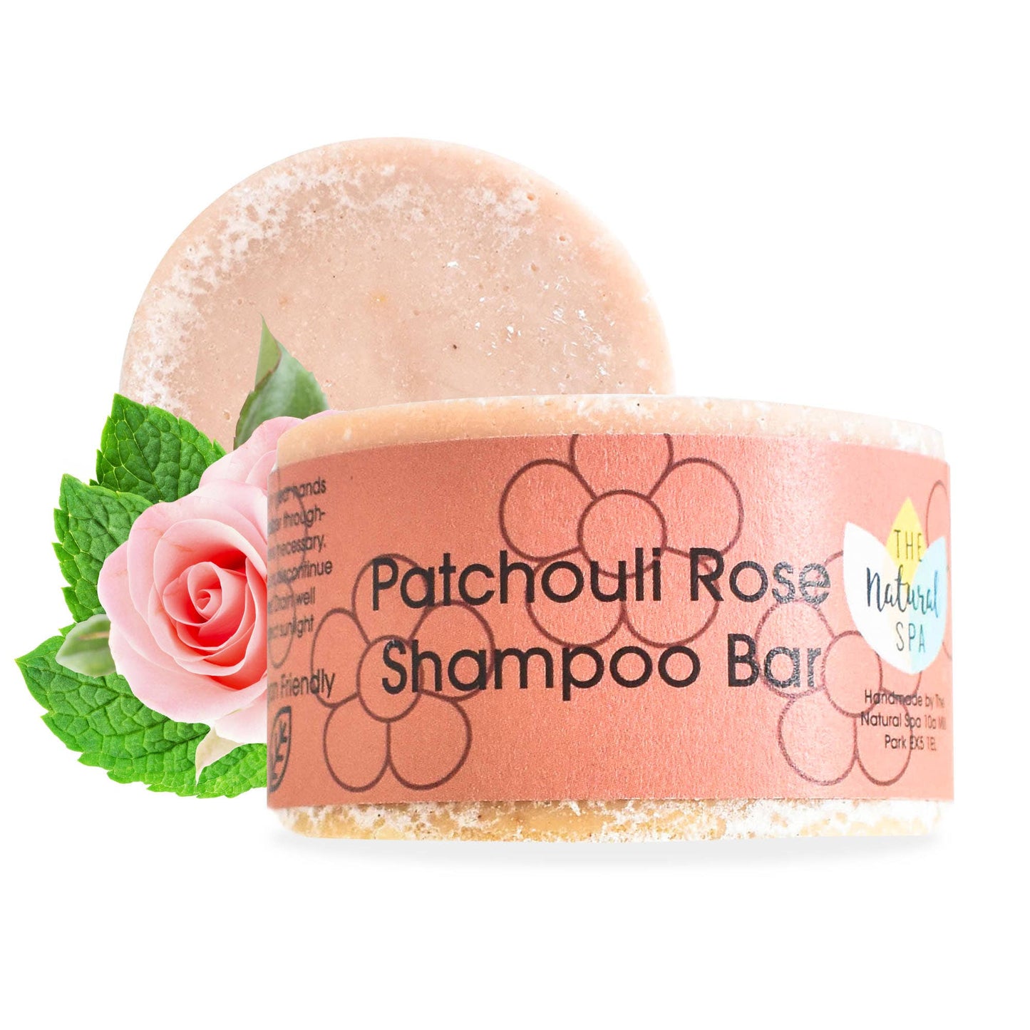Patchouli Rose Shampoo Bar - Suitable for all hair types