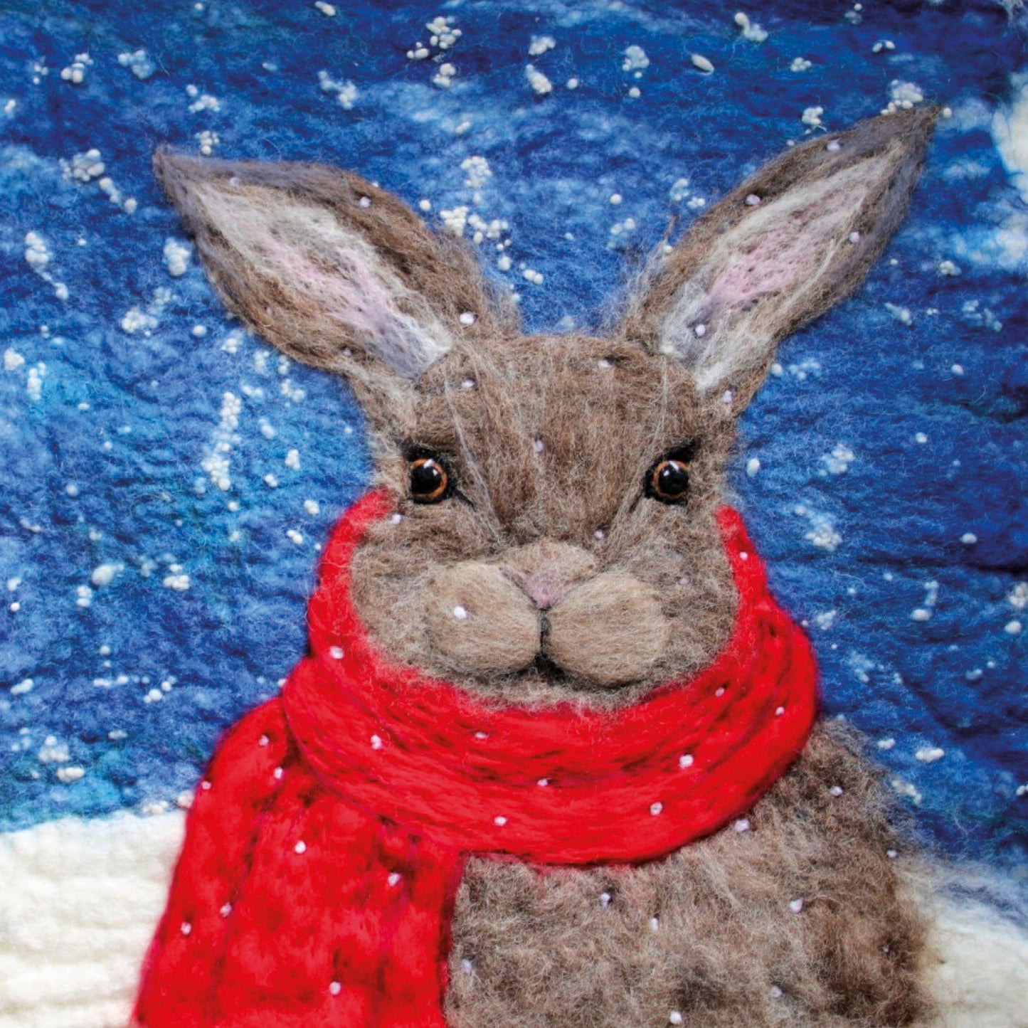 Festive Bunny- Christmas Cards