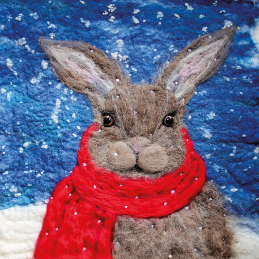 Festive Bunny- Christmas Cards