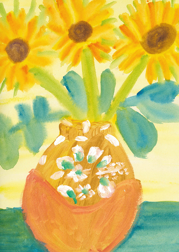 Greetings Cards. Sunflower.