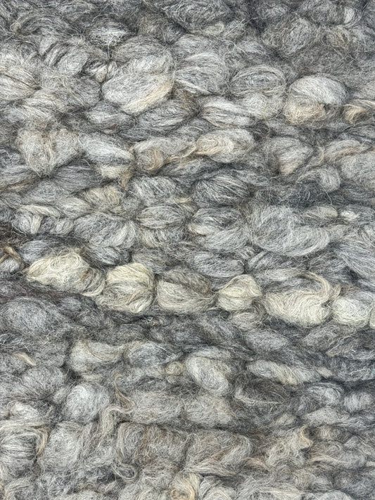 Handmade Woven Sheep-fleece rug