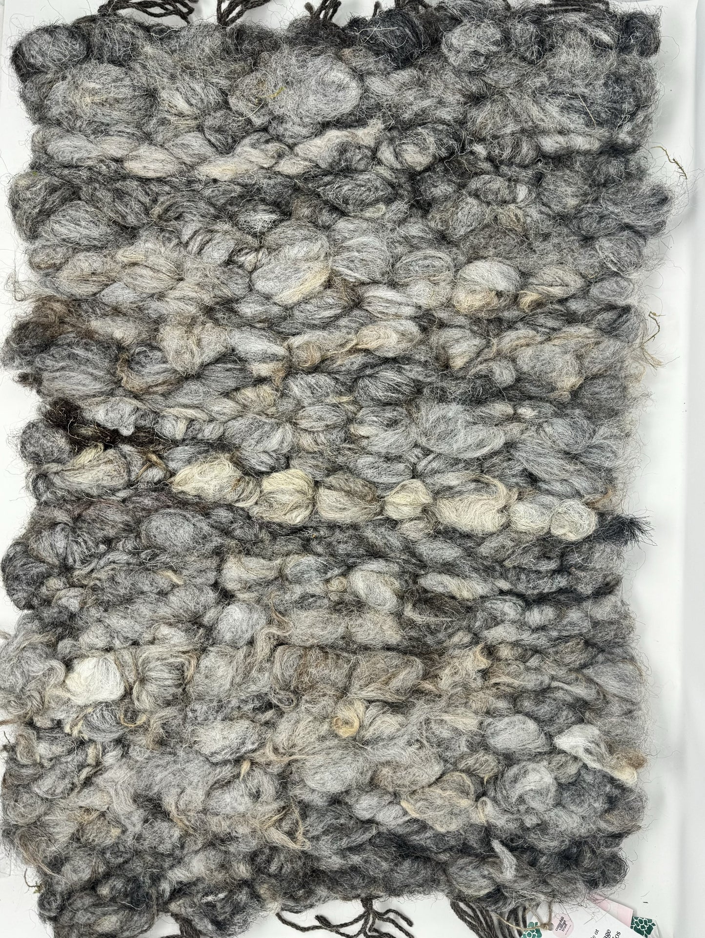 Handmade Woven Sheep-fleece rug