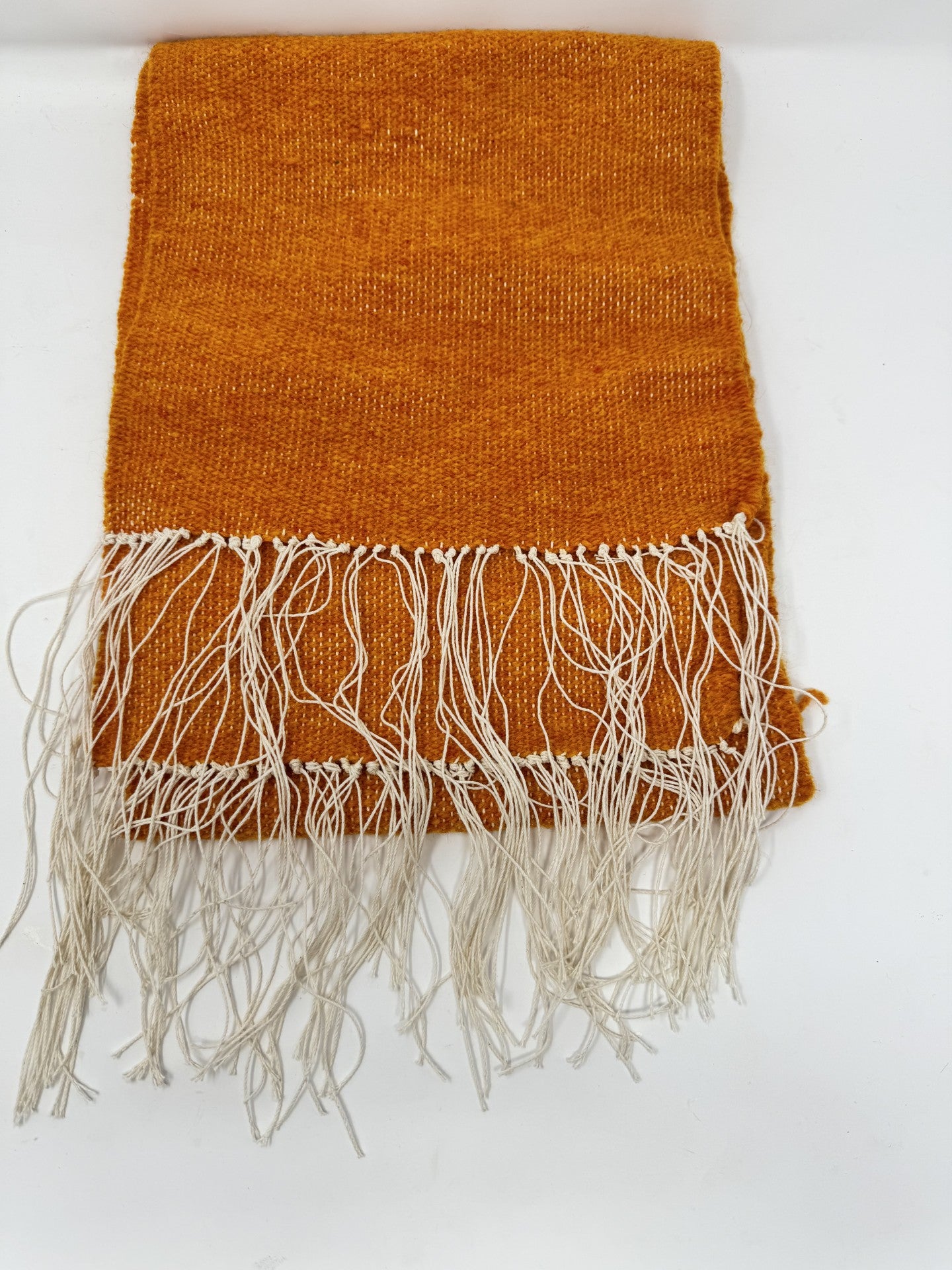 Premium Quality Handwoven Orange Table Runner