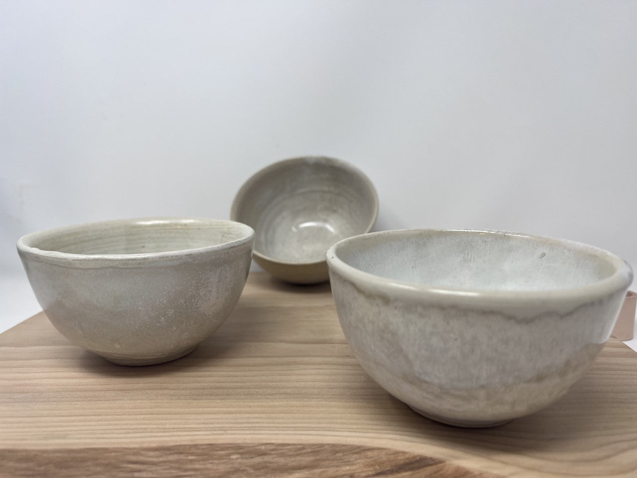 Small stoneware Bowl, Natural Glaze