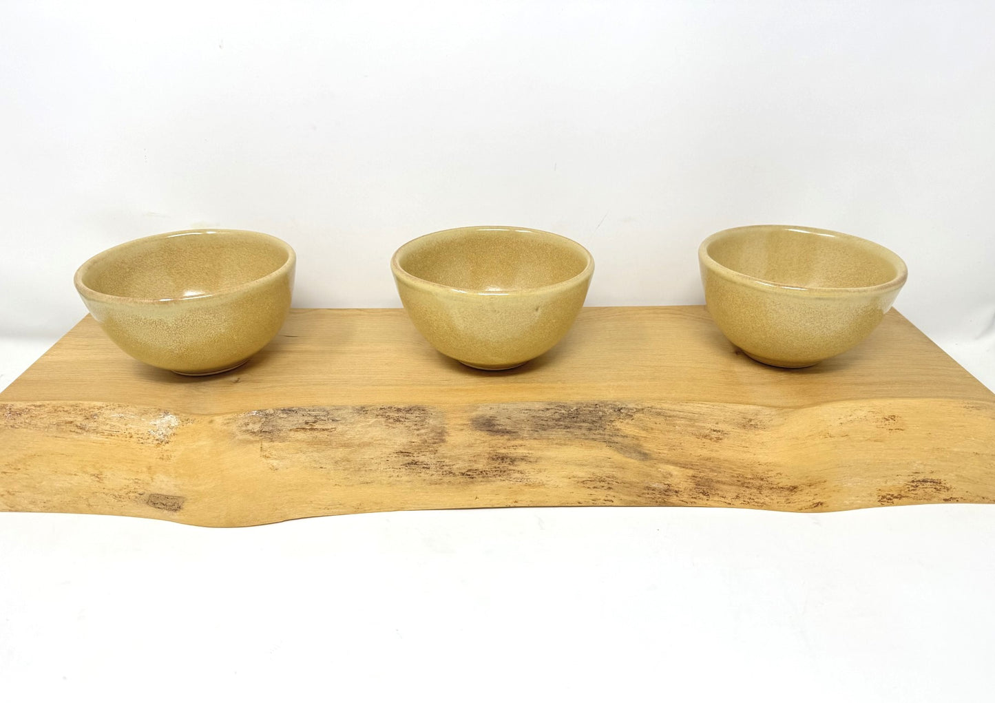 Small Stoneware Bowls-  Golden Caramel