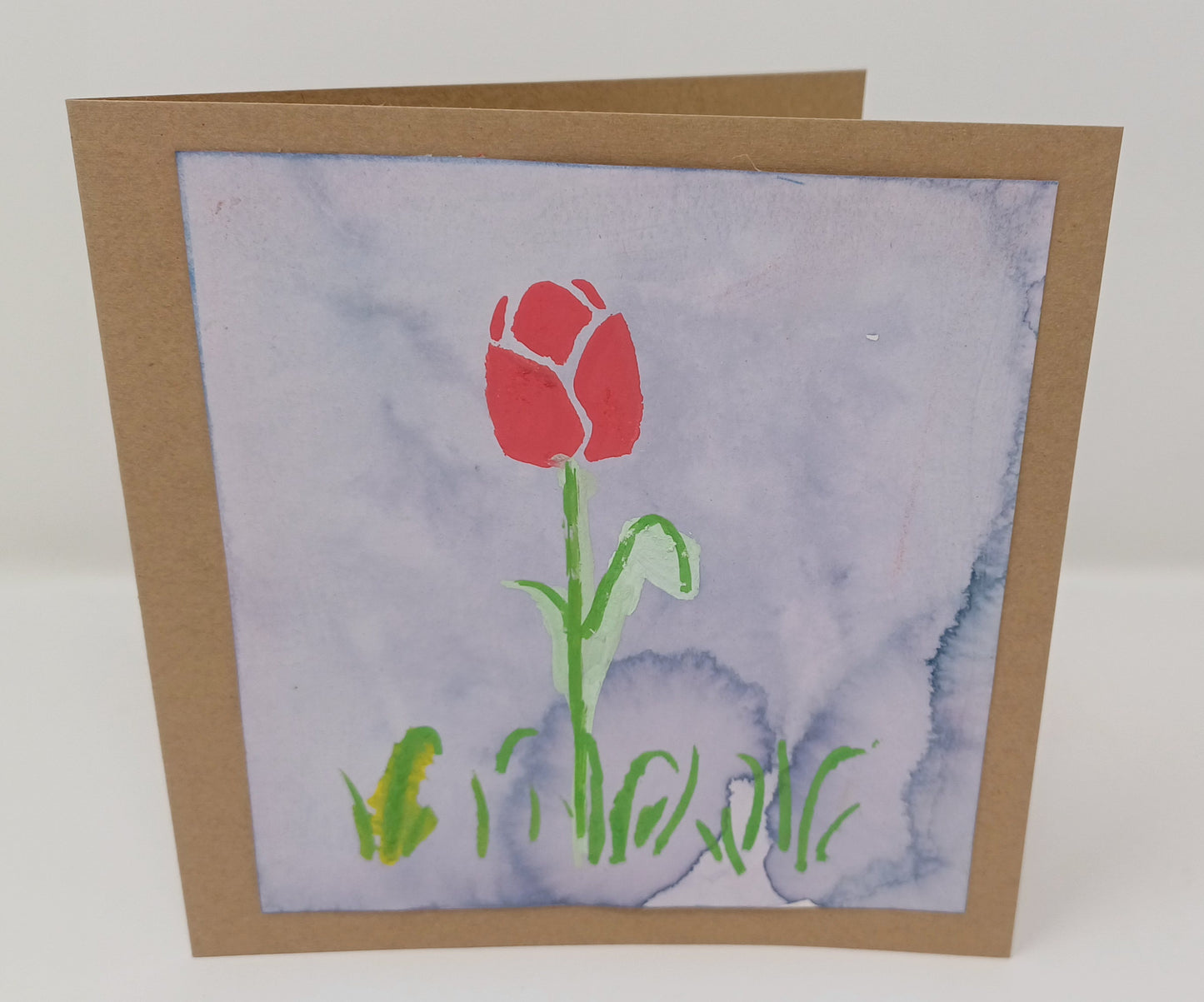 Handmade Tulip Card