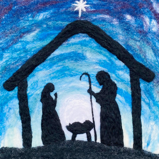 Away in a Manger Christmas Cards