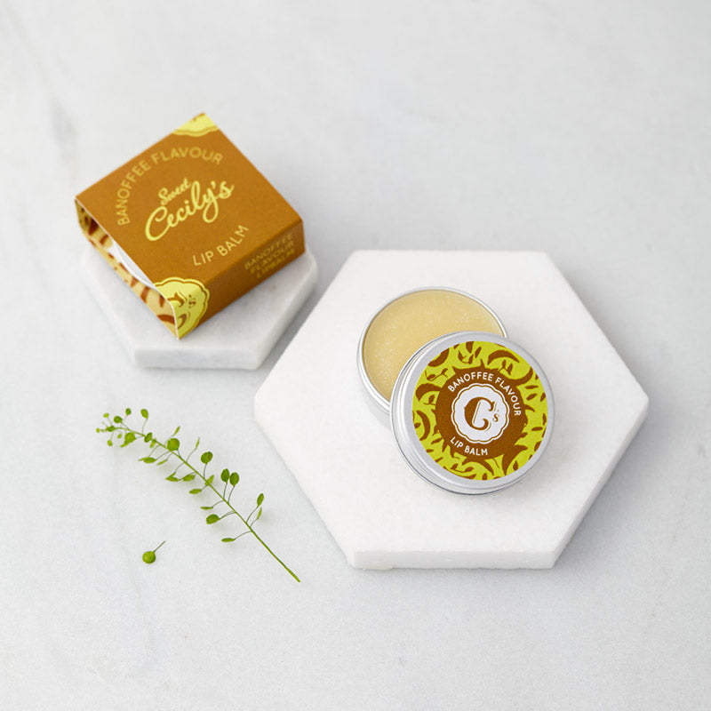 Banoffee Flavour Lip Balm